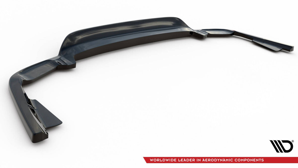 Diffusor Heckansatz passend für Volvo XC60 Mk2 R-Design schwarz Hochglanz