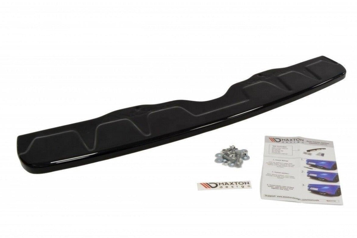 Diffusor Heckansatz V.1 passend für Subaru Impreza WRX STI Mk4 / Mk4 FL schwarz Hochglanz