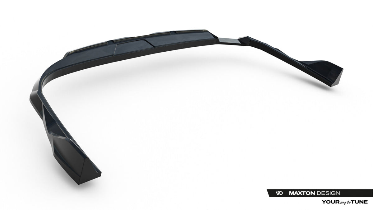 Diffusor Heckansatz V.2 passend für Audi A6 S-Line C9 schwarz Hochglanz