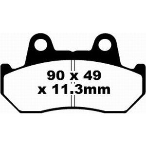 Bremsklötze Bremsbeläge EBC FA 069/3 1x Satz (2 Stück)