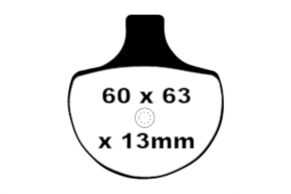 Bremsklötze Bremsbeläge EBC FA 094 1x Satz (2 Stück)