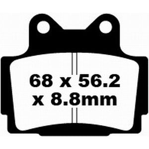 Bremsklötze Bremsbeläge EBC FA 104 1x Satz (2 Stück)