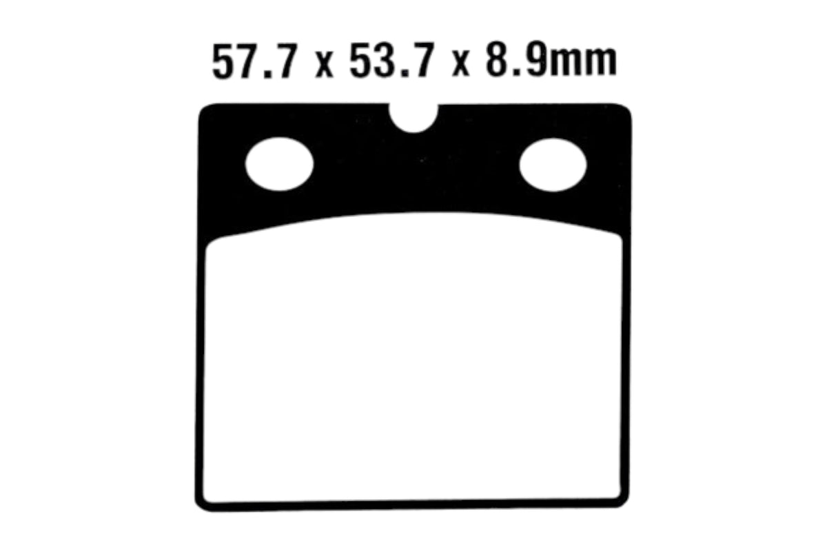 Bremsklötze Bremsbeläge EBC FA 171 HH 1x Satz (2 Stück)