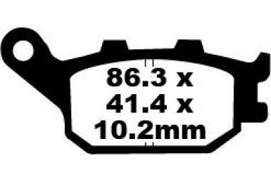 Bremsklötze Bremsbeläge EBC FA 174 (2 Stück)