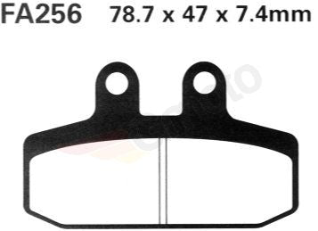 Bremsklötze Bremsbeläge EBC FA 256 1x Satz (2 Stück)