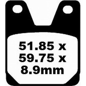 Bremsklötze Bremsbeläge EBC FA 267 1x Satz (2 Stück)