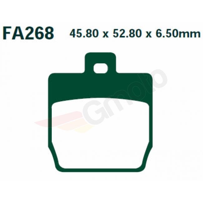 Bremsklötze Bremsbeläge EBC SFA 268 1x Satz (2 Stück)