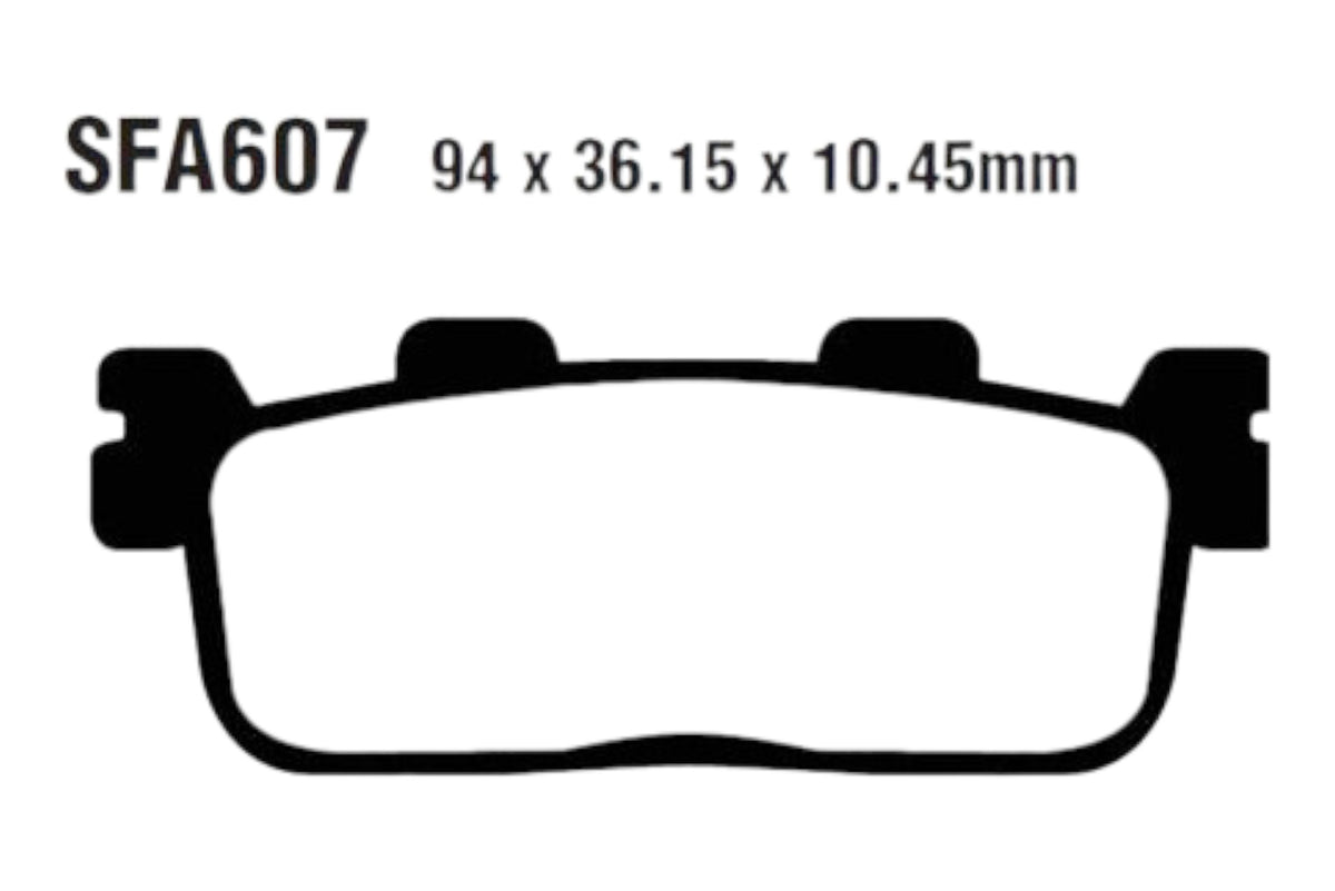 Bremsklötze Bremsbeläge EBC SFA 607 1x Satz (2 Stück)