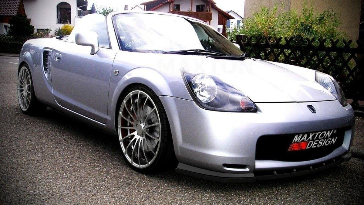 Frontlippe passend für Toyota MR2 MK3 schwarz Hochglanz
