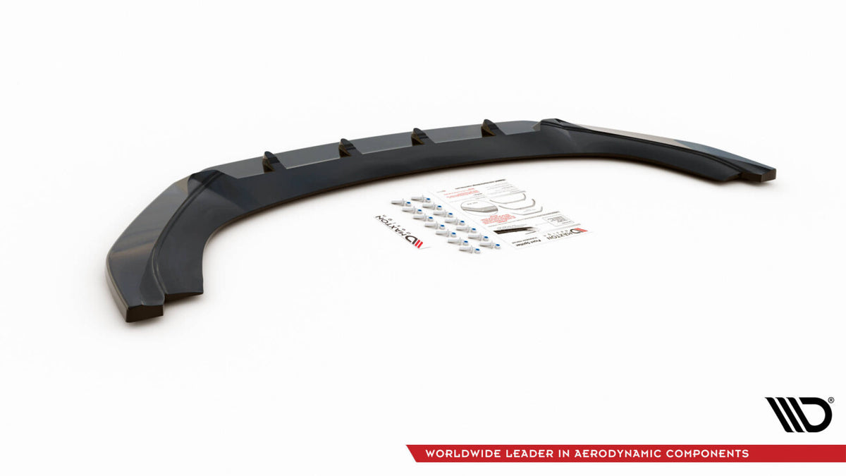 Frontlippe passend für VW Caddy Mk3 FL schwarz Hochglanz