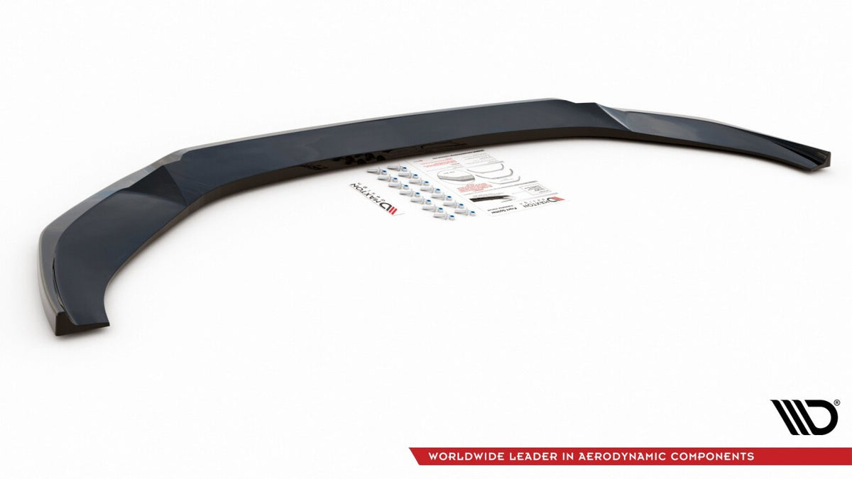 Frontlippe V.1 passend für Audi A6 S-Line / S6 C8 / C8 FL schwarz Hochglanz