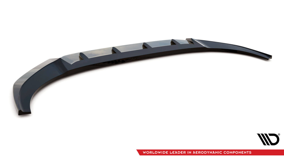 Frontlippe V.1 passend für Audi RSQ8 Mk1 schwarz Hochglanz