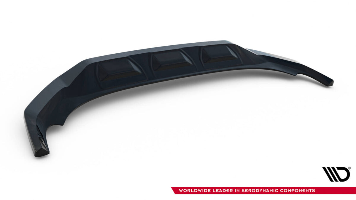 Frontlippe V.1 passend für Audi SQ7 /Q7 S-Line Mk2 (4M) FL schwarz Hochglanz