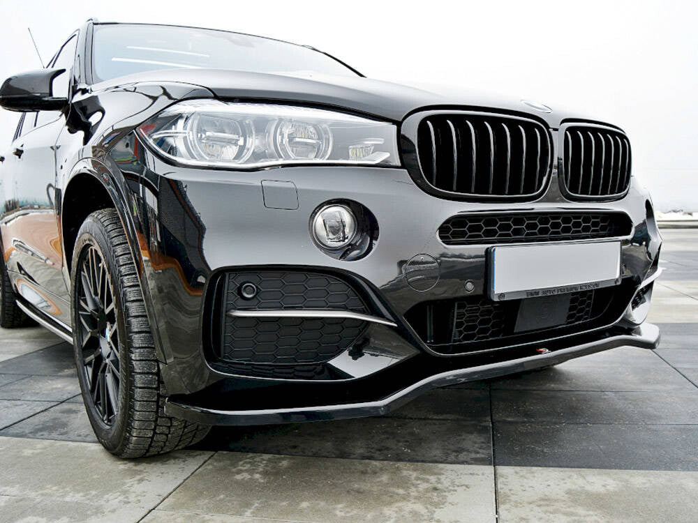 Frontlippe V.1 passend für BMW X5 F15 M Paket schwarz Hochglanz