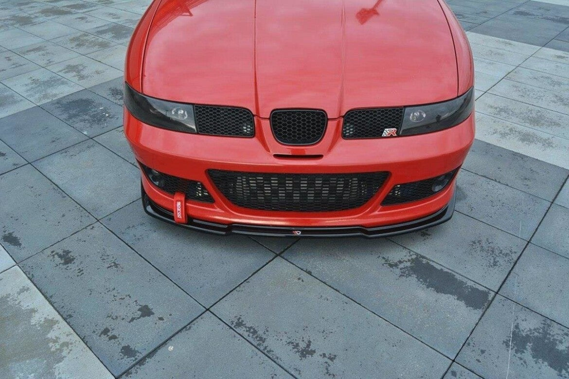 Frontlippe V.1 passend für Seat Leon Mk1 CUPRA schwarz Hochglanz