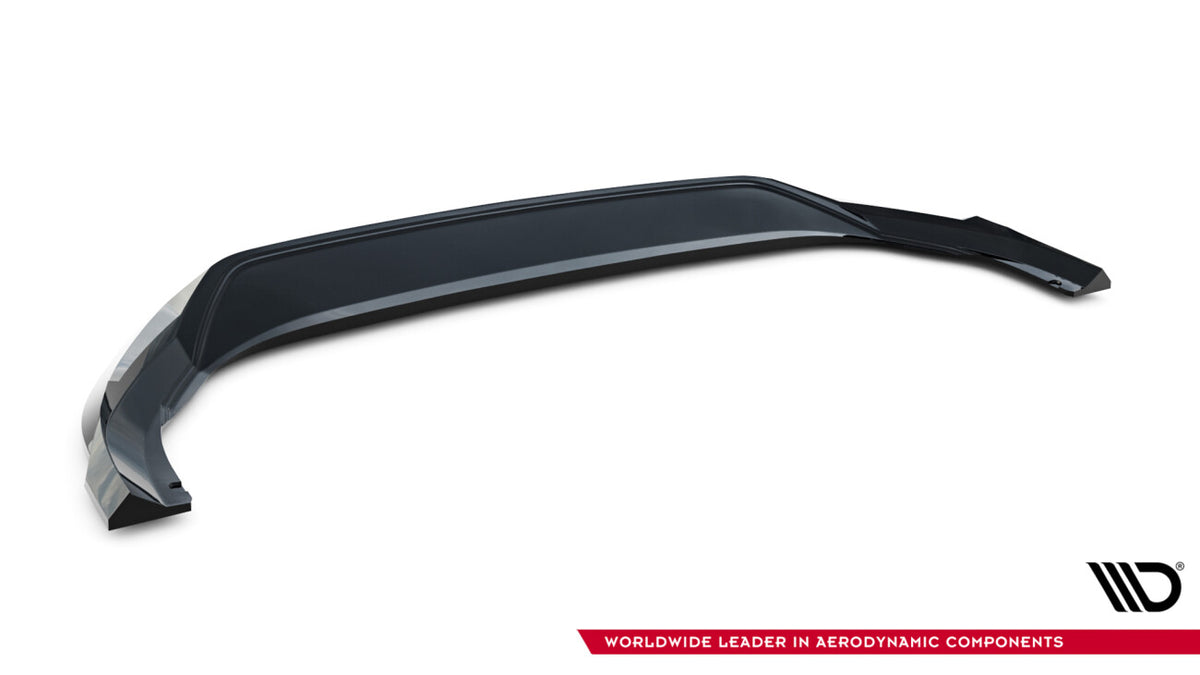 Frontlippe V.1 passend für Skoda Superb Mk4 schwarz Hochglanz