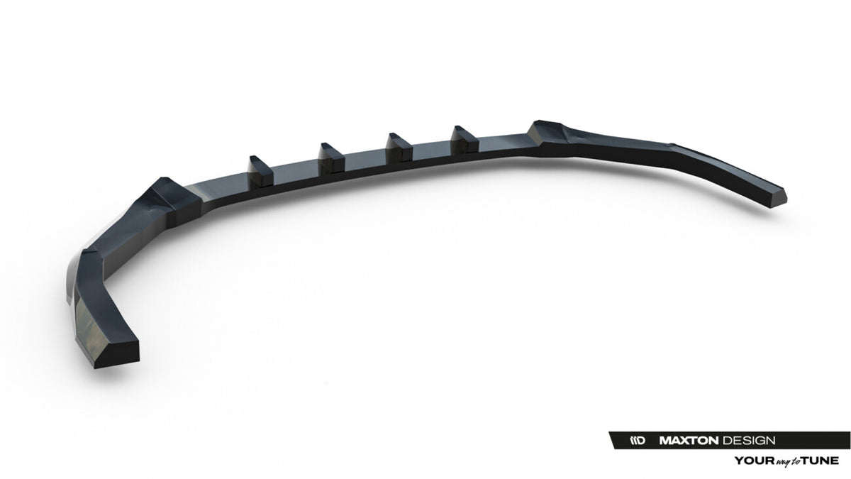 Frontlippe V.1 passend für Subaru WRX STI Mk2 schwarz Hochglanz