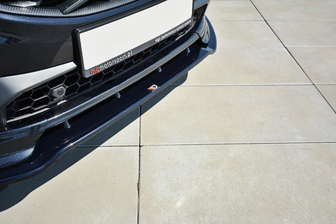 Frontlippe V.1 passend für Volvo V60 Polestar FL schwarz Hochglanz