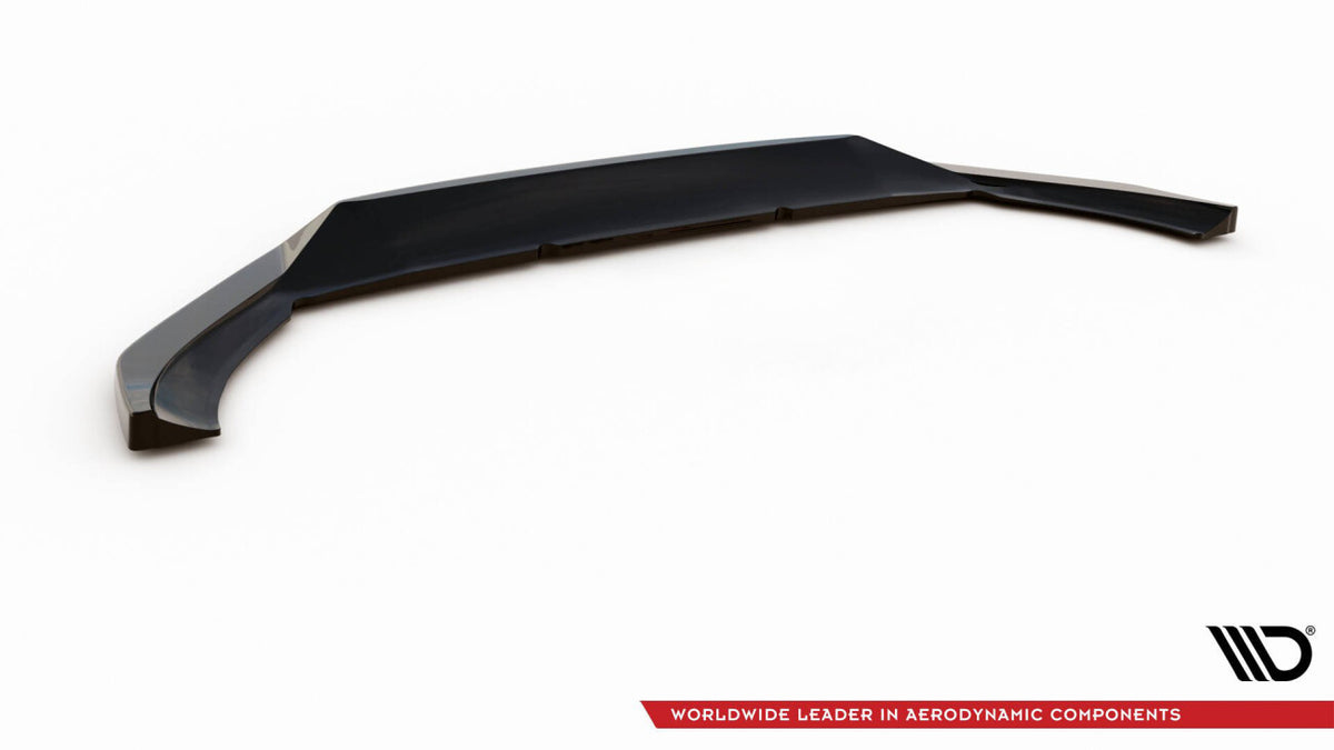 Frontlippe V.1 passend für Volvo XC60 Mk2 R-Design schwarz Hochglanz