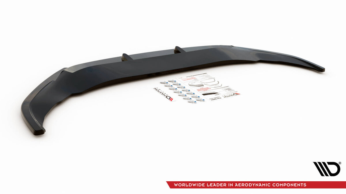 Frontlippe V.1 passend für VW Arteon R Limousine / Shooting Brake Mk1 FL schwarz Hochglanz