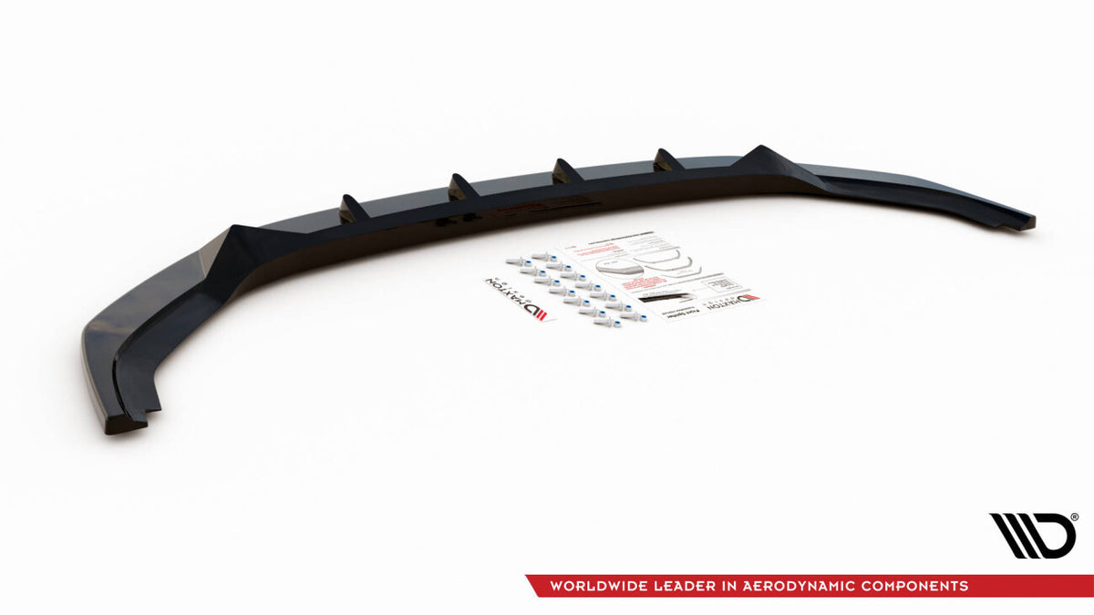Frontlippe V.1 passend für VW T6.1 schwarz Hochglanz