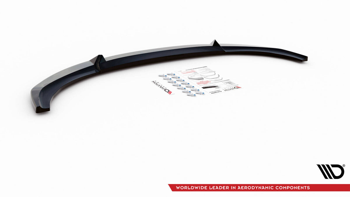 Frontlippe V.2 passend für BMW 1er F20 schwarz Hochglanz