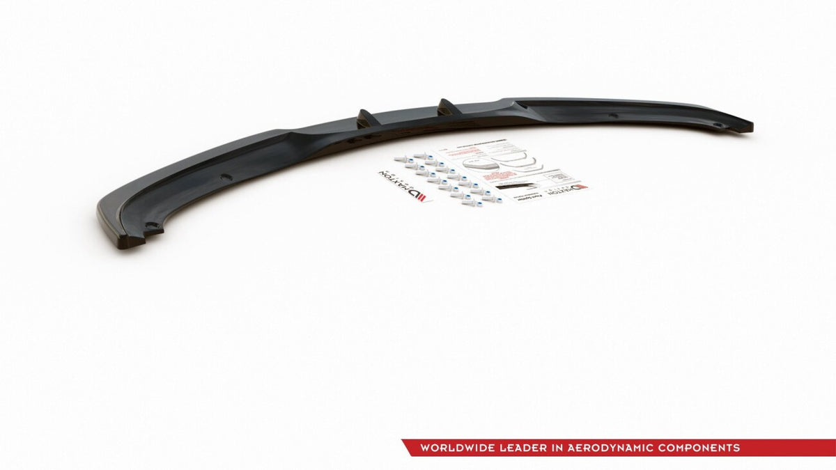 Frontlippe V.2 passend für BMW 3er E90/E91 FL schwarz Hochglanz