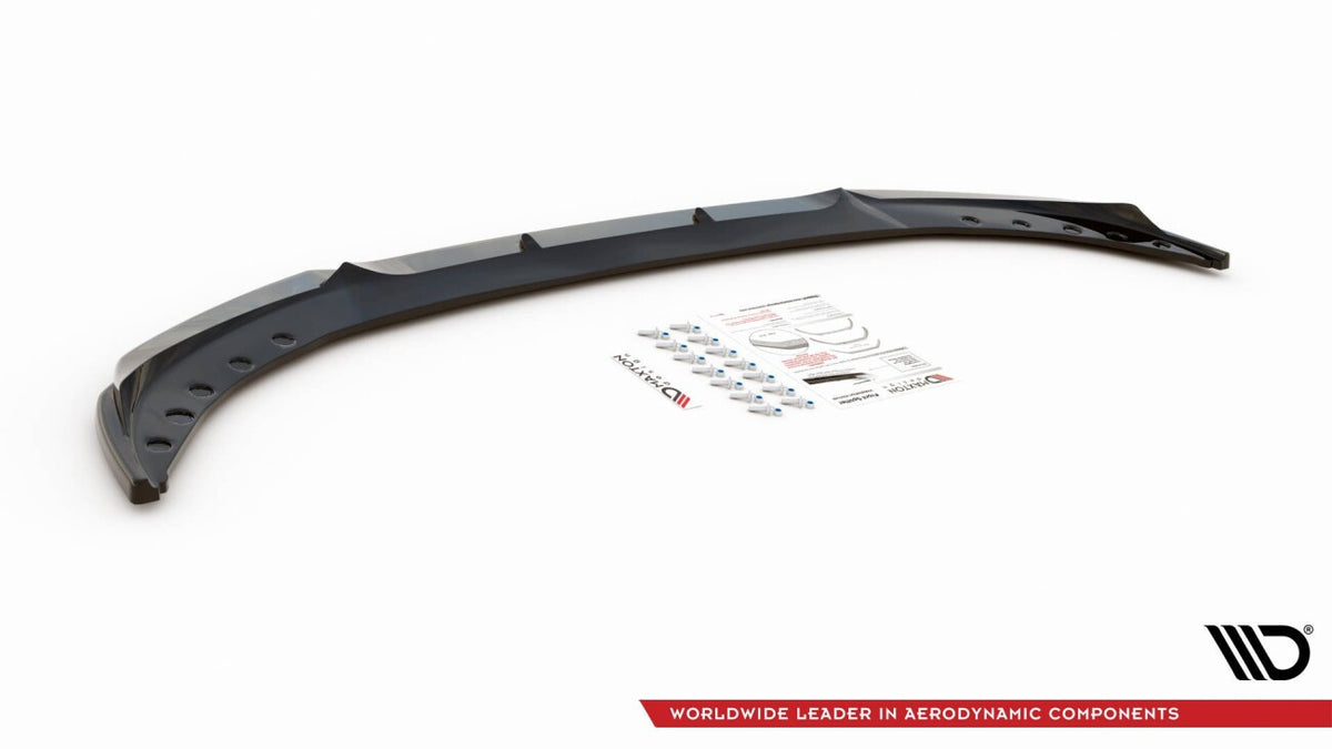 Frontlippe V.2 passend für BMW 3er G20 / G21 schwarz Hochglanz