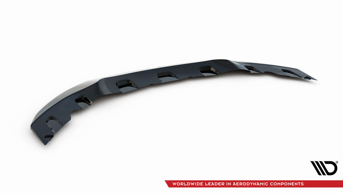 Frontlippe V.2 passend für BMW 4er Coupe / Gran Coupe / Cabrio M-Paket F32 / F36 / F33 schwarz Hochglanz