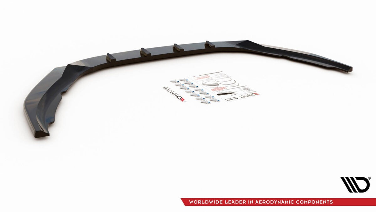 Frontlippe V.2 passend für Volvo S60 R-Design Mk2 FL schwarz Hochglanz