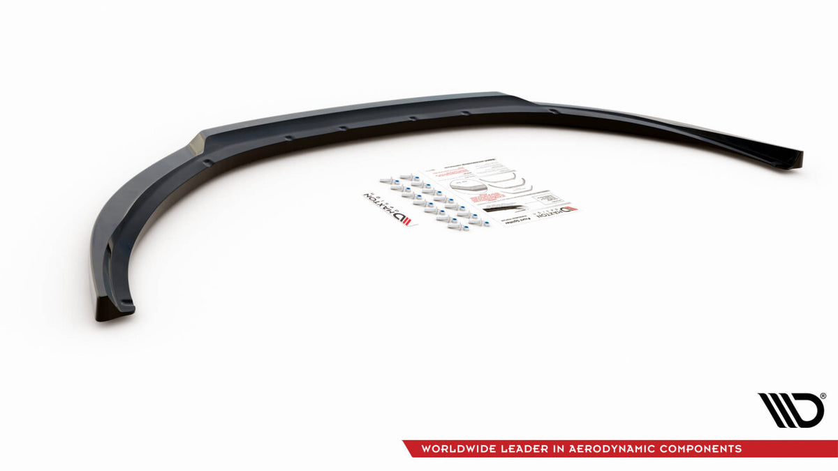 Frontlippe V.2 passend für Volvo V70 Mk3 schwarz Hochglanz