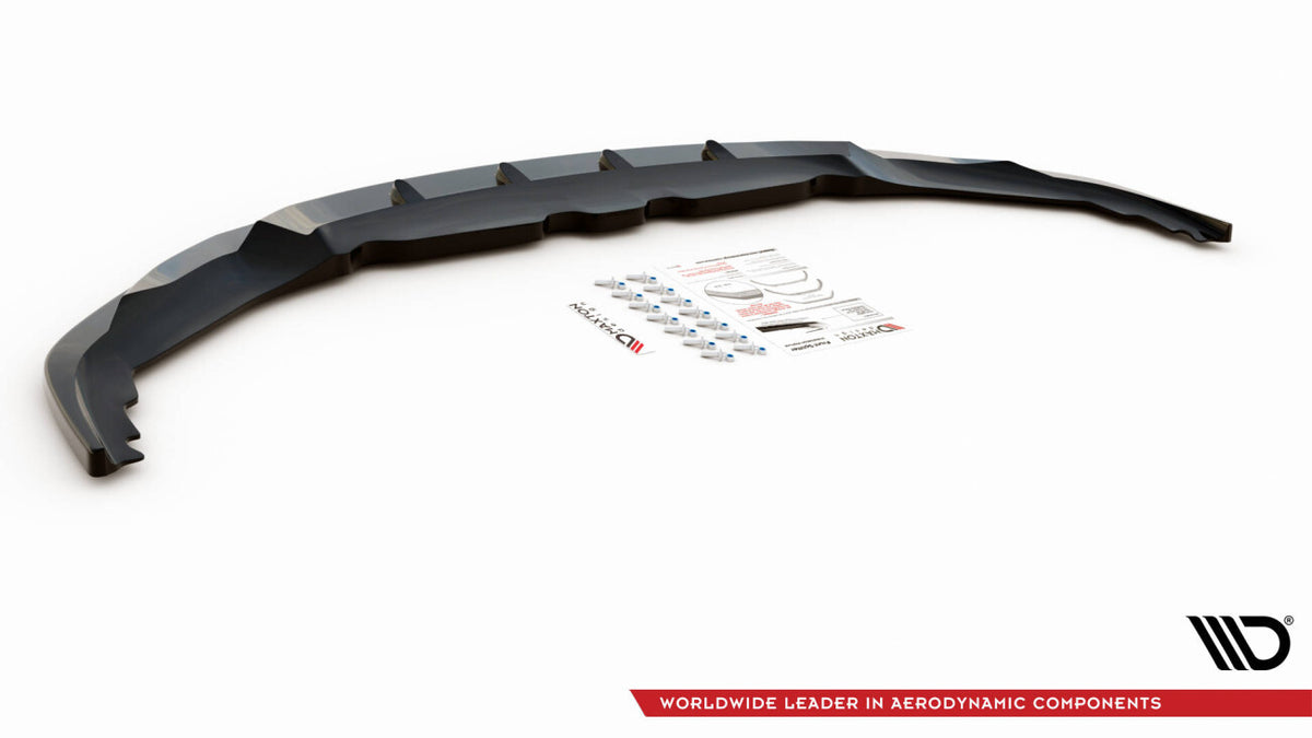Frontlippe V.4 passend für BMW 8 Coupe M-Paket G15 / 8 Gran Coupe M-Paket G16 schwarz Hochglanz