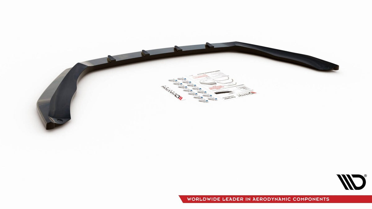 Frontlippe V.4 passend für Skoda Octavia RS Mk3 schwarz Hochglanz