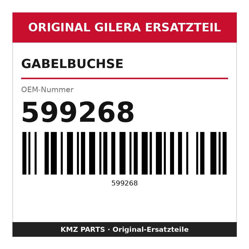 Gilera Gabelbuchse 599268