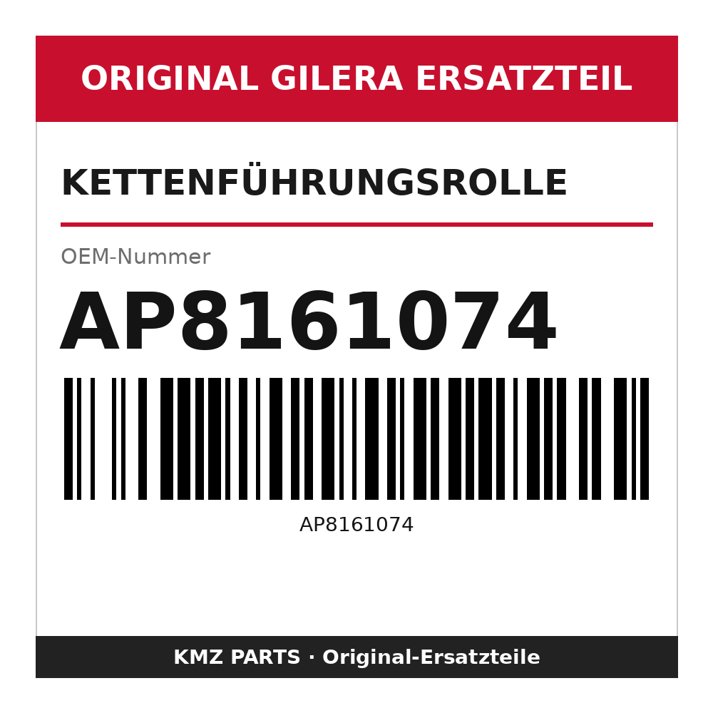 Gilera Kettenführungsrolle AP8161074