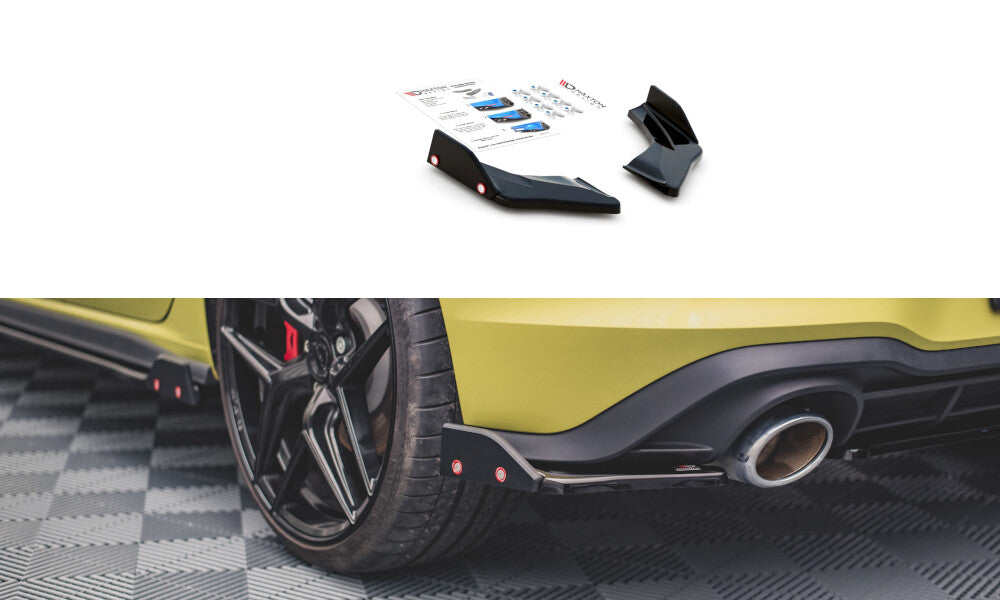 Heckansatz Diffusor + Flaps V.1 passend für VW Golf 8 GTI Clubsport