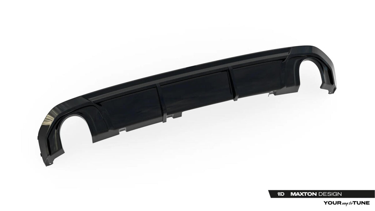 Heckansatz Diffusor passend für BMW 4er M-Paket Gran Coupe G26