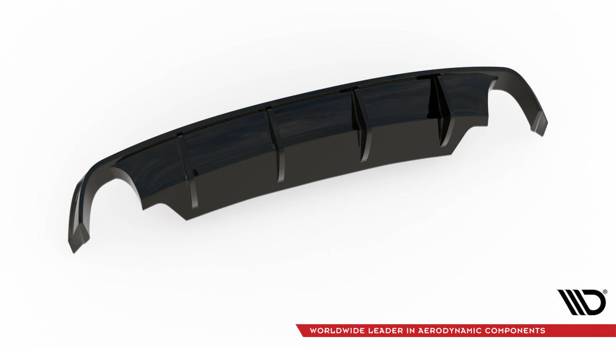 Heckansatz Diffusor passend für BMW Z4 E89 schwarz Hochglanz