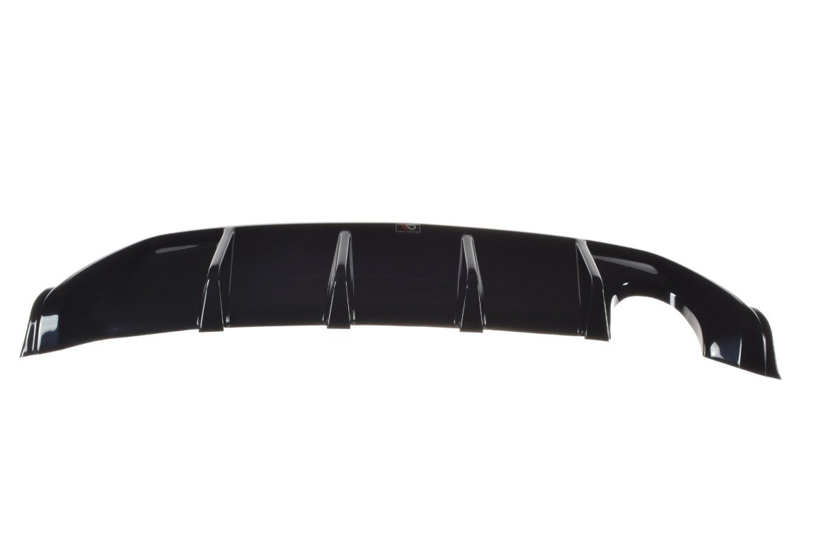 Heckansatz Diffusor passend für Ford Fiesta ST Mk6 schwarz Hochglanz