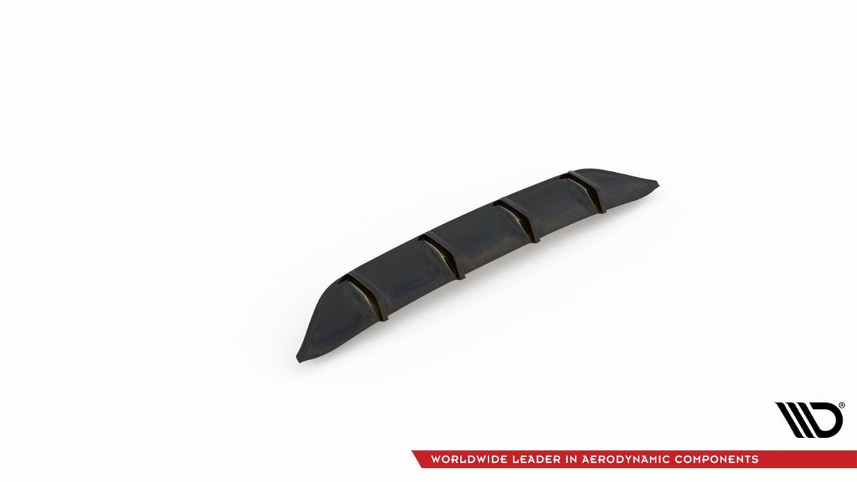 Heckansatz Diffusor passend für Mercedes CLS AMG-Line C257 schwarz Hochglanz