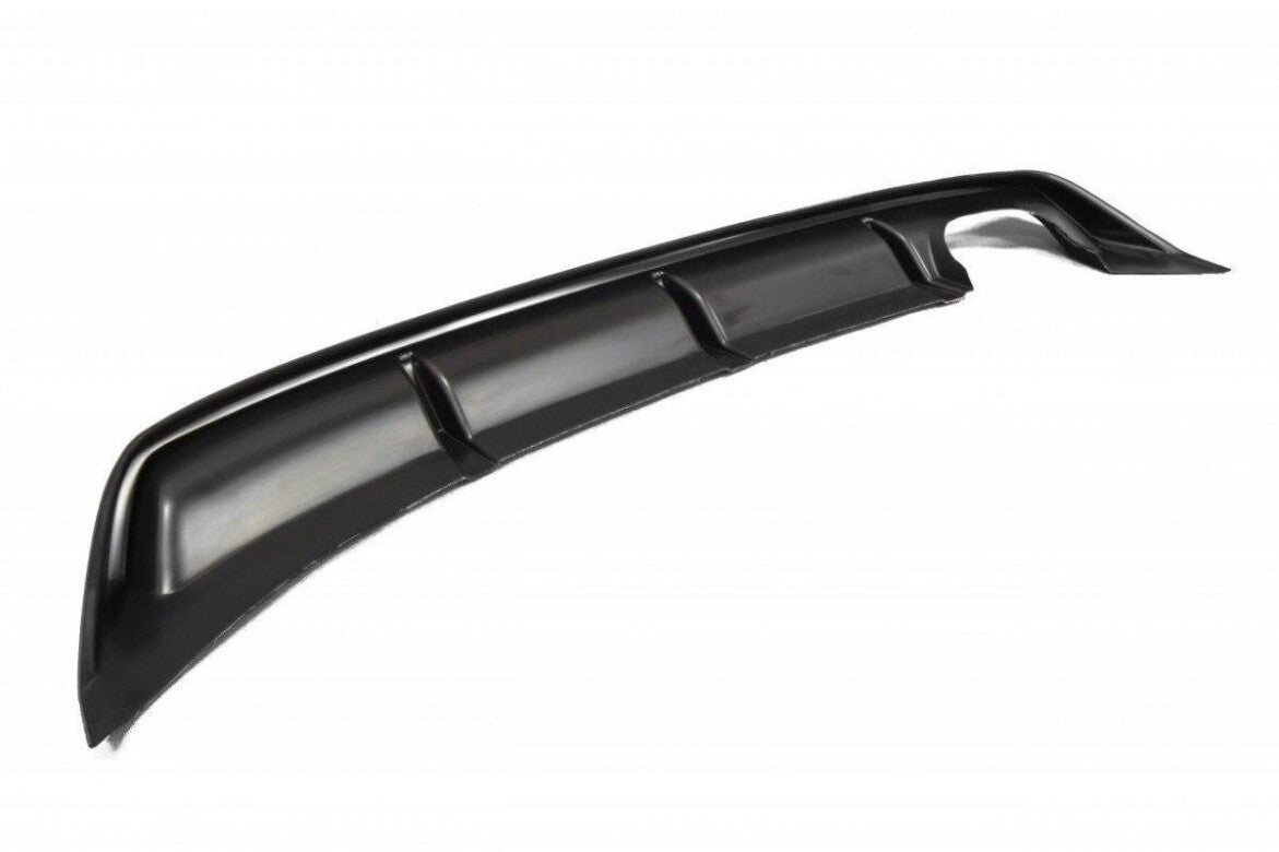 Heckansatz Diffusor passend für Seat Leon III FR schwarz Hochglanz