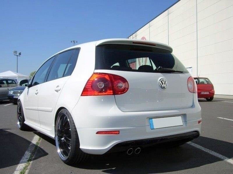 Heckansatz Diffusor passend für VW Golf 5 R32 (mit 1 Endrohr passend für GTI Auspuff)