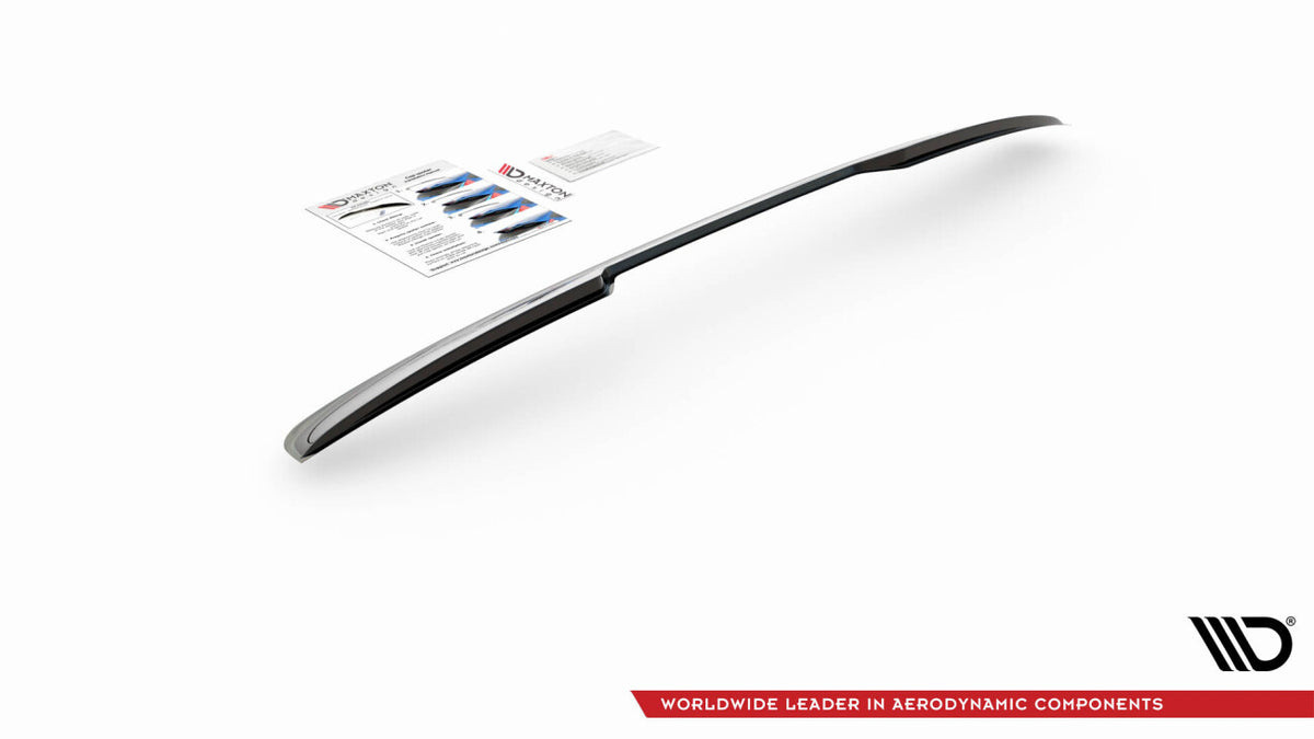 Heckscheiben Spoiler passend für Audi RS3 Limousine 8Y FL schwarz Hochglanz