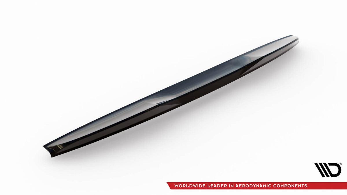 Heckspoiler 3D passend für Audi A4 Limousine B8 schwarz Hochglanz