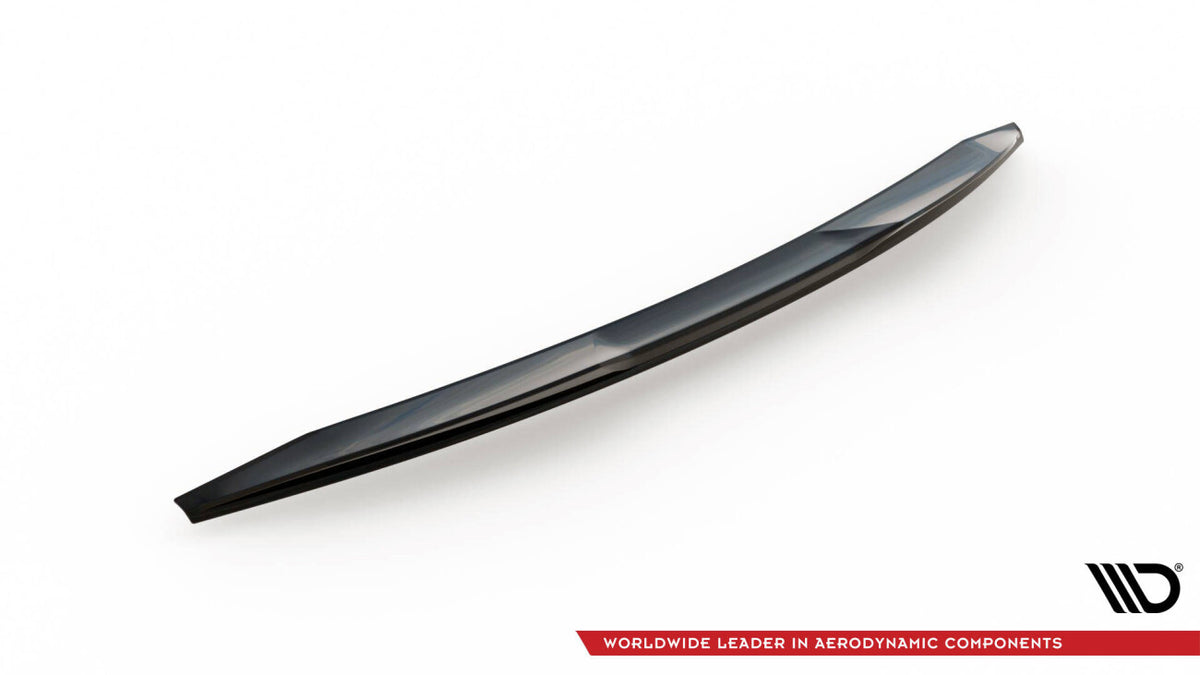 Heckspoiler 3D passend für Toyota Avensis Limousine Mk3 FL schwarz Hochglanz