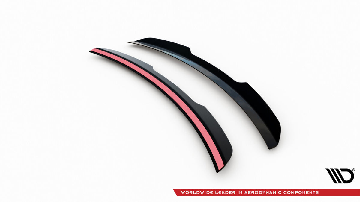 Heckspoiler Lippe oben passend für Audi Q8 S-line / SQ8 Mk1 FL schwarz Hochglanz