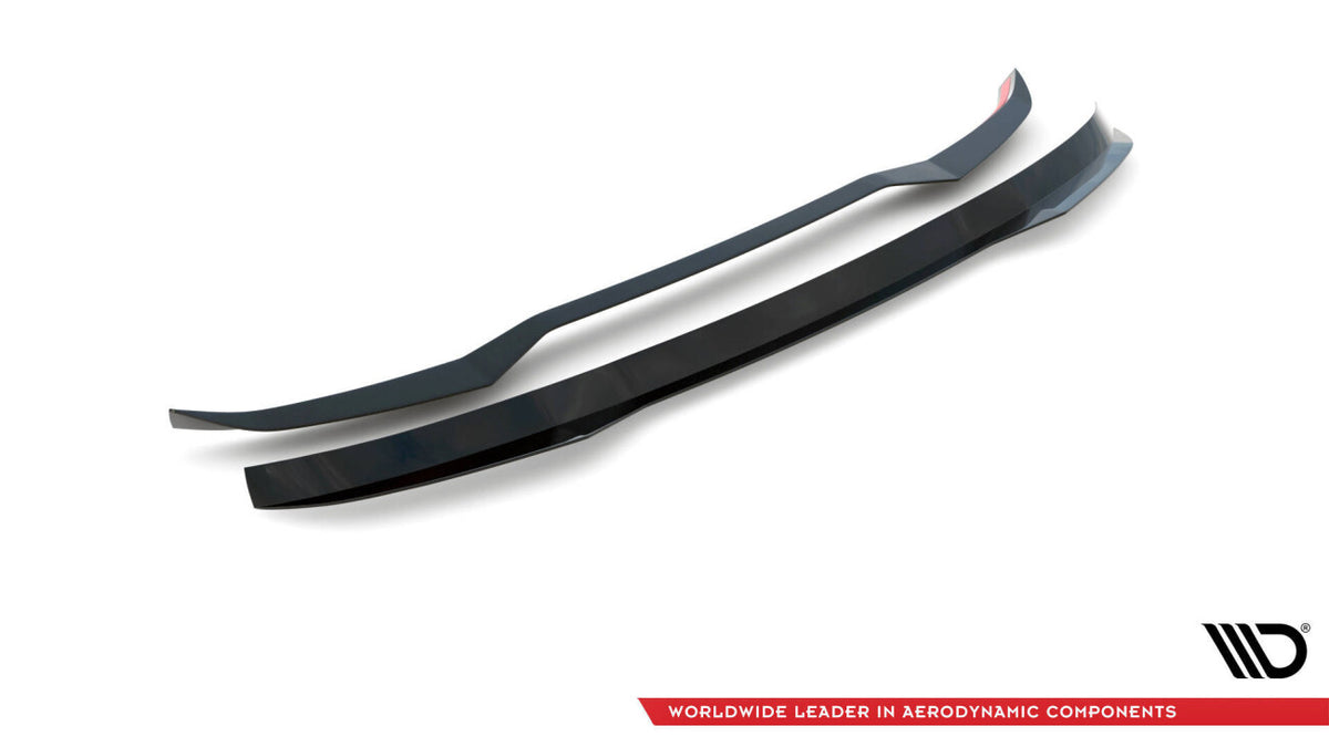 Heckspoiler Lippe oben passend für BMW X4 M F98 FL schwarz Hochglanz