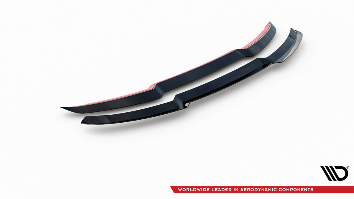 Heckspoiler Lippe passend für Audi Q7 S-Line / SQ7 Mk2 FL 2 schwarz Hochglanz