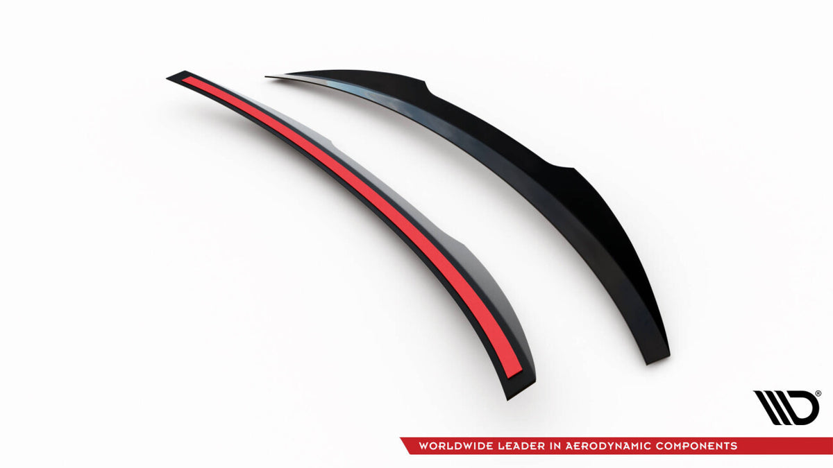 Heckspoiler Lippe passend für Audi S4 B8 FL Limousine schwarz Hochglanz