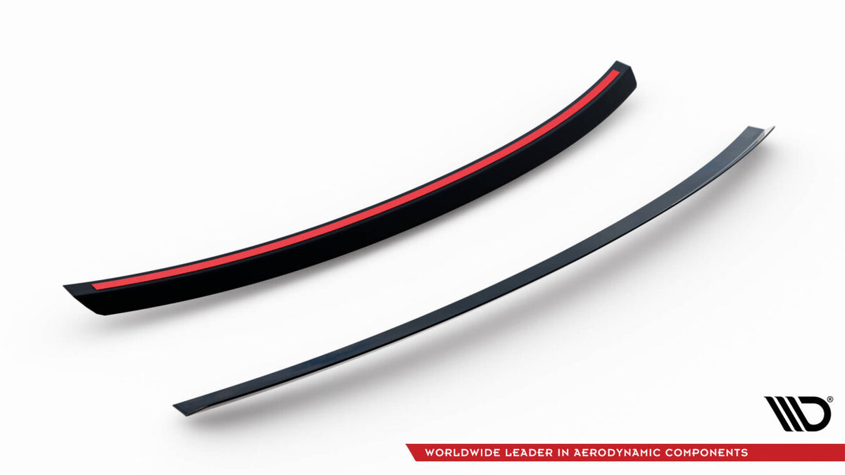 Heckspoiler Lippe passend für Ford Mustang / Mustang GT Mk6 schwarz Hochglanz
